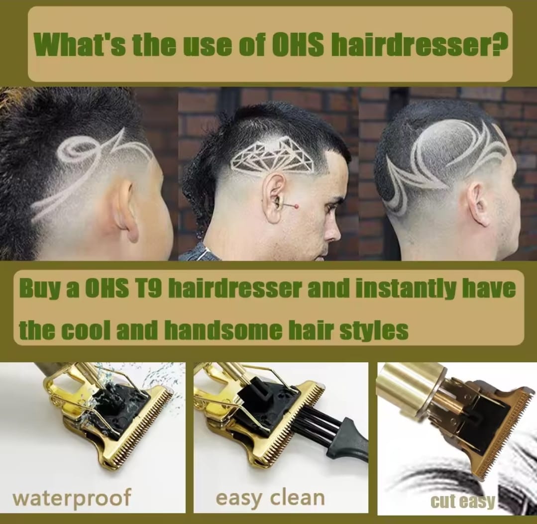 T9 CORDLESS ELECTRIC HAIR TRIMMER
